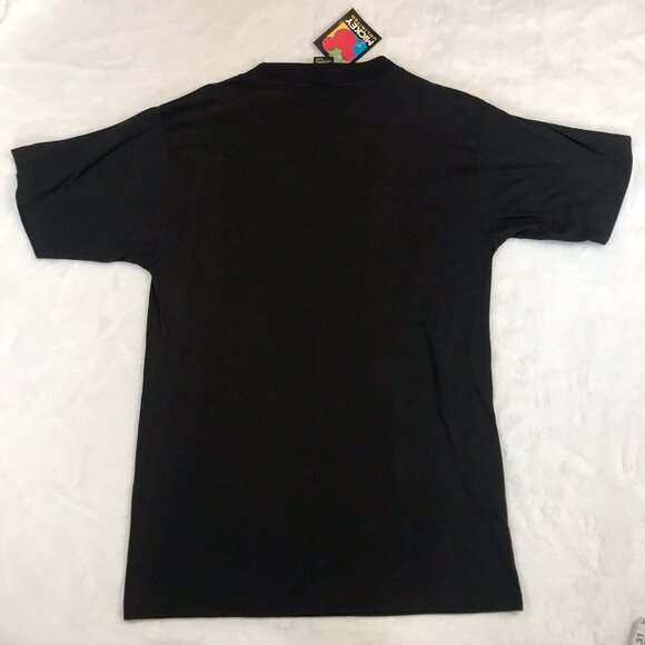 DEADSTOCK Mickey Unlimited Black Shirt Rainbow Embroidery Large - Picture 3 of 10